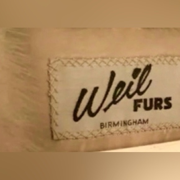 Vintage Ranch Mink Coat Champagne 1950’s 1960s Double Breasted satin Lined S 4 6 - Picture 5 of 6